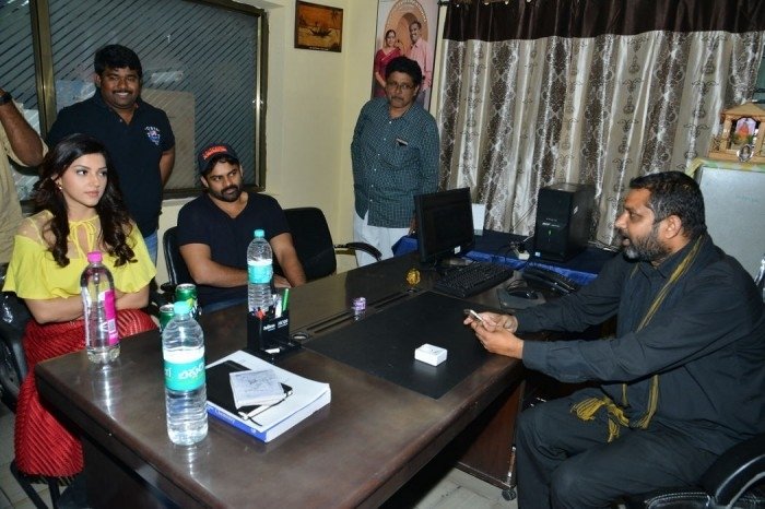 Jawan Movie Team At Chaitanya Mahila College