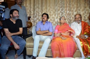Pawan Kalyan And Trivikram Greets K.Viswanath