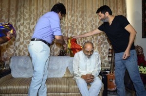 Pawan Kalyan And Trivikram Greets K.Viswanath