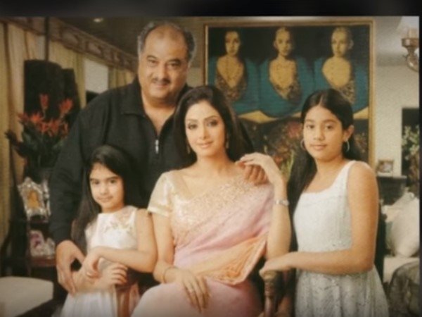 Sridevi's unseen family