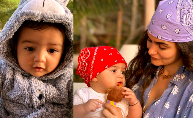 Exactly a year after welcoming baby boy with his girlfriend, Arjun Rampal reveals son’s face for the first time