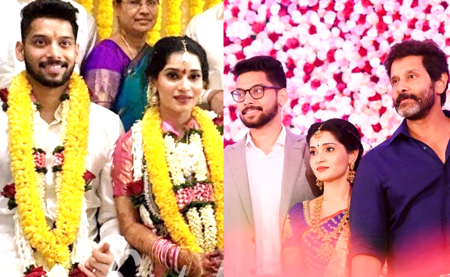 Chiyaan Vikram to become a grandfather soon as daughter Akshita is pregnant