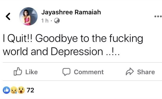 Bigg Boss 3 actress’ shocking statement goodbye to this word and depression ft Jayashree Ramaiah