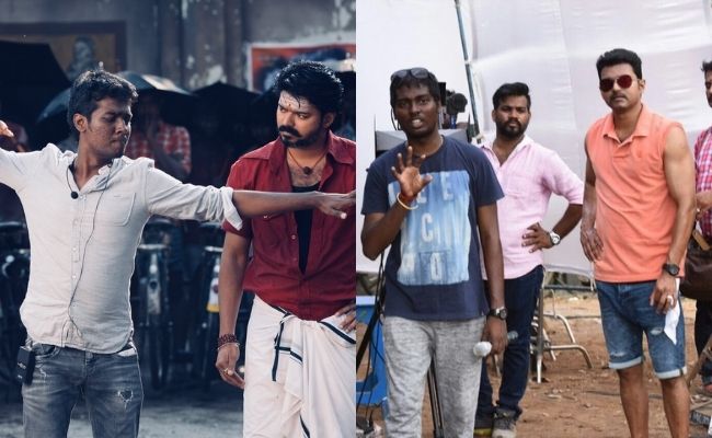 Vijay and Atlee during Nanban shooting pic goes viral