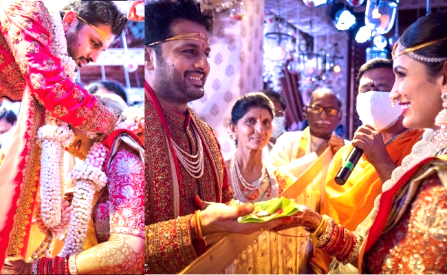Popular hero weds his long-time girlfriend amidst lockdown, royal pics out ft Nithiin