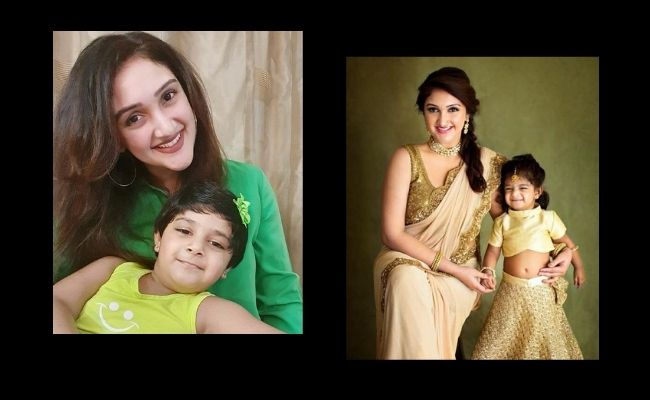 Pictures of actress Sridevi Vijayakumar with daughter go viral