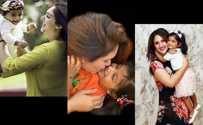 Pictures of actress Sridevi Vijayakumar with daughter go viral