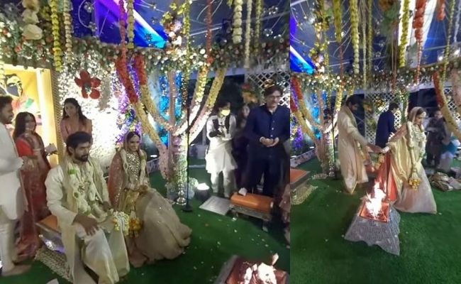 Rana Daggubati Miheeka Bajaj wedding images pics here