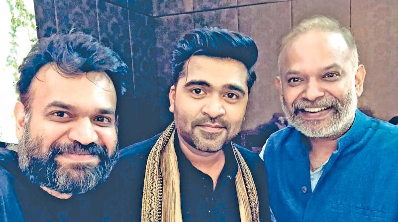 Simbu sends presents to R Patheipan for praising him
