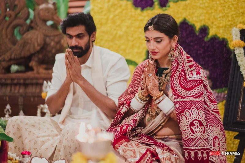 Rana Daggubati and Miheeka Bajaj's first pics from their post-wedding rituals are going viral