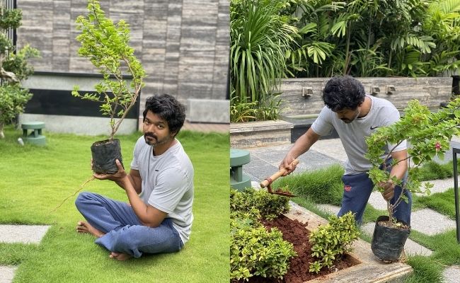 Thalapathy Vijay shares his photos first time after lockdown doing this for Mahesh Babu