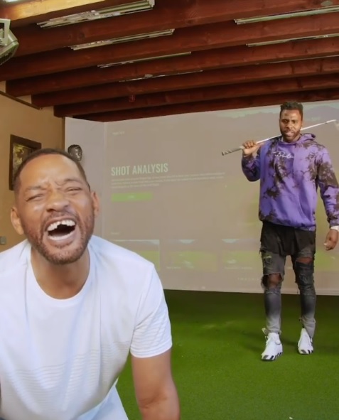 Popular singer knocks off Will Smith's teeth with a golf stick, video goes viral ft Jason Derulo
