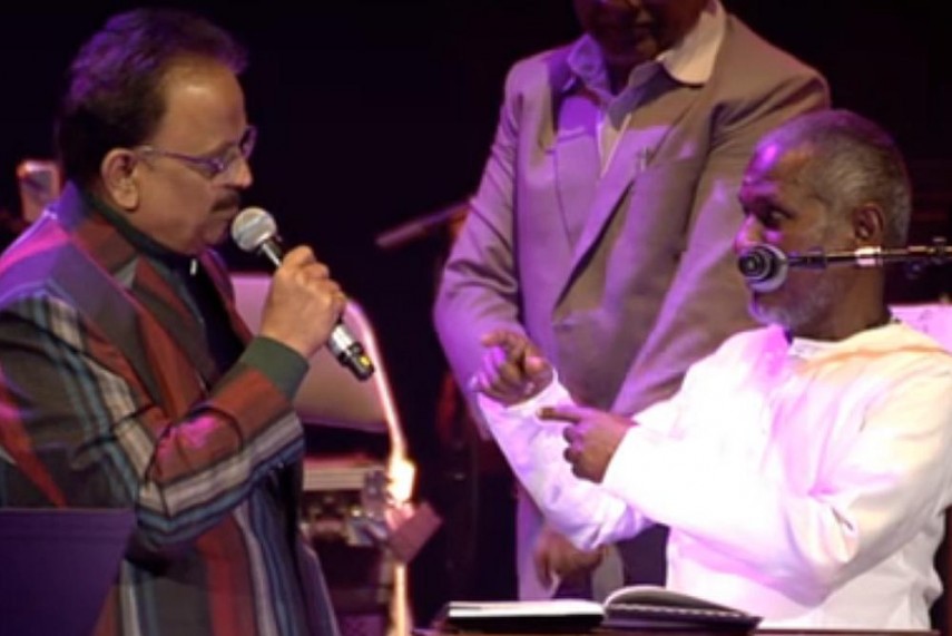 Ilayaraja’s emotional statement on SPB’s health condition