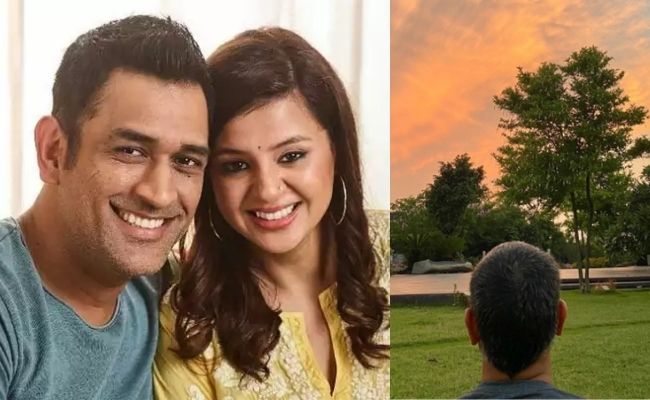 Dhoni's wife Sakshi's reaction to MSD retirement - Dhoni's pic shared goes viral
