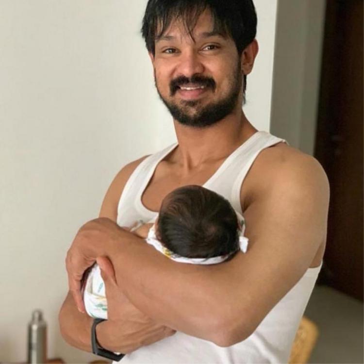 Famous hero reveals the stylish name of his new-born daughter ft Nakkhul