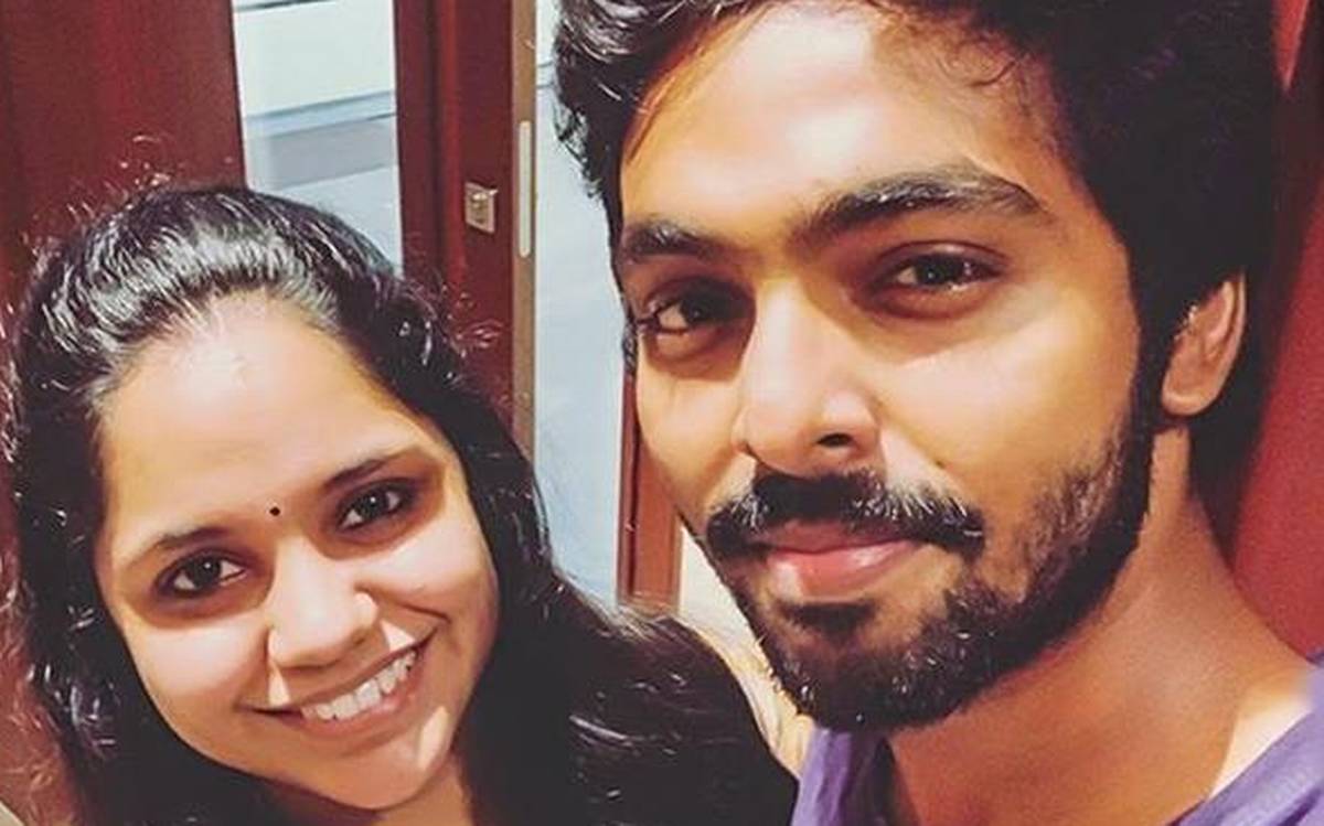 GV Prakash posts cute pic of his baby girl Anvi