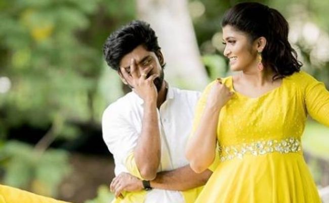 Romantic Surprise for Bigg Boss Sandy from his wife Dorathy