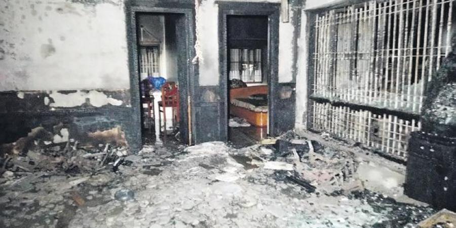 5 members of a family were burnt to death after a fire broke out 