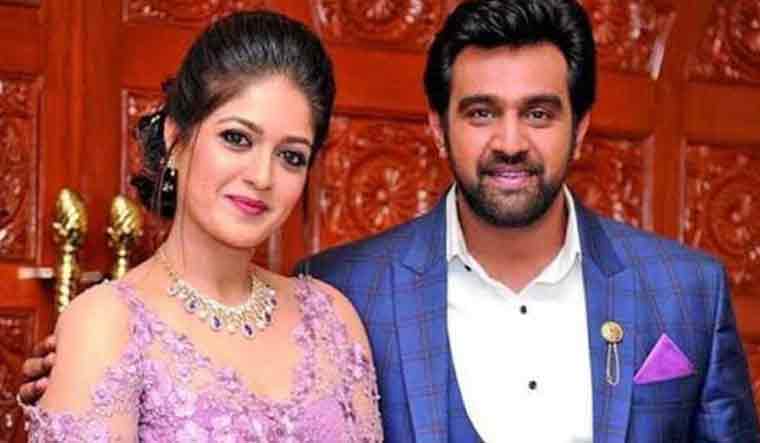 Meghana Raj angry at Chiranjeevi Sarja name in drug controversy