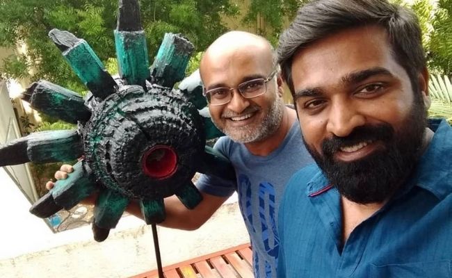 Vijay Sethupathi starts shooting - Shooting spot pic goes viral