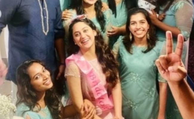 மியா ஜார்ஜின் மணப்பெண் விழா | Actress mia geogre's bridal shower pics goes viral
