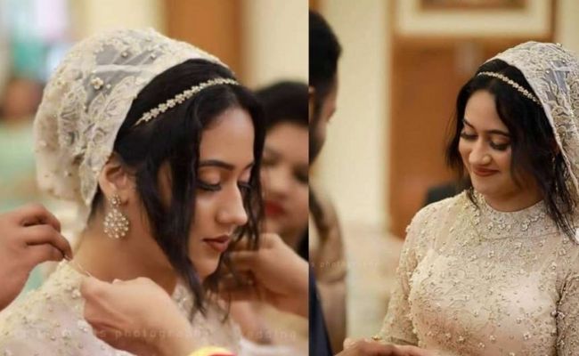 Actress Miya George gets married - Wedding Pics go viral