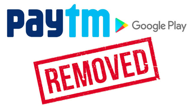 paytm pulled from googleplaystore google wont allow gambling apps