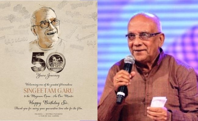 Legend onboards Prabhas - Deepika Padukone’s biggie as Mentor 