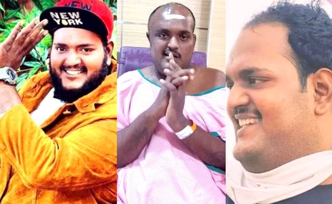 Naanum Rowdy Dhaan actor and VJ Lokesh completes skull replacement surgery; latest pic go viral