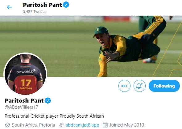 virat kohli abdevilliers change name jersey twitter covid warrior