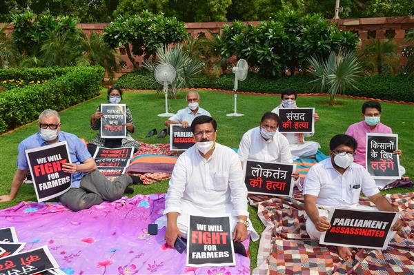 rajya sabha deputy chairman harivansh declares hunger strike