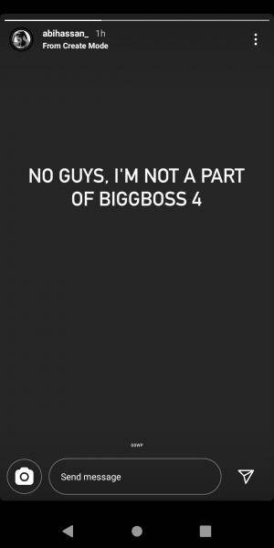 Young actor's official statement on Kamal Haasan’s Bigg Boss 4 entry ft Abi Hassan