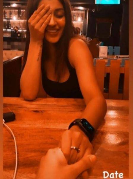 Bigg Boss Yashika Aannand blush a little as she goes for a Date, pic go viral