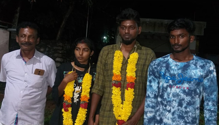 pubg kanniyakumari girl finds love in thiruvarur boy couple marriage