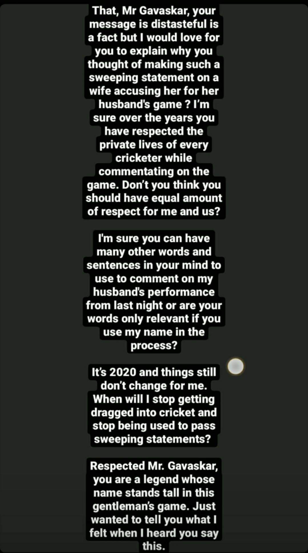 sunil gavaskar creates row comment on virat kohli anushka reacts