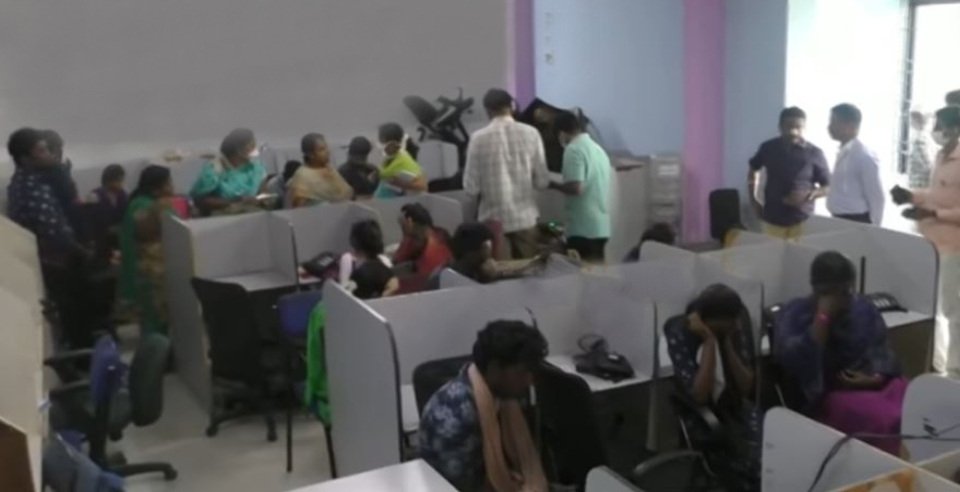 fake call centre cheat people in the name of loan, finance chennai 