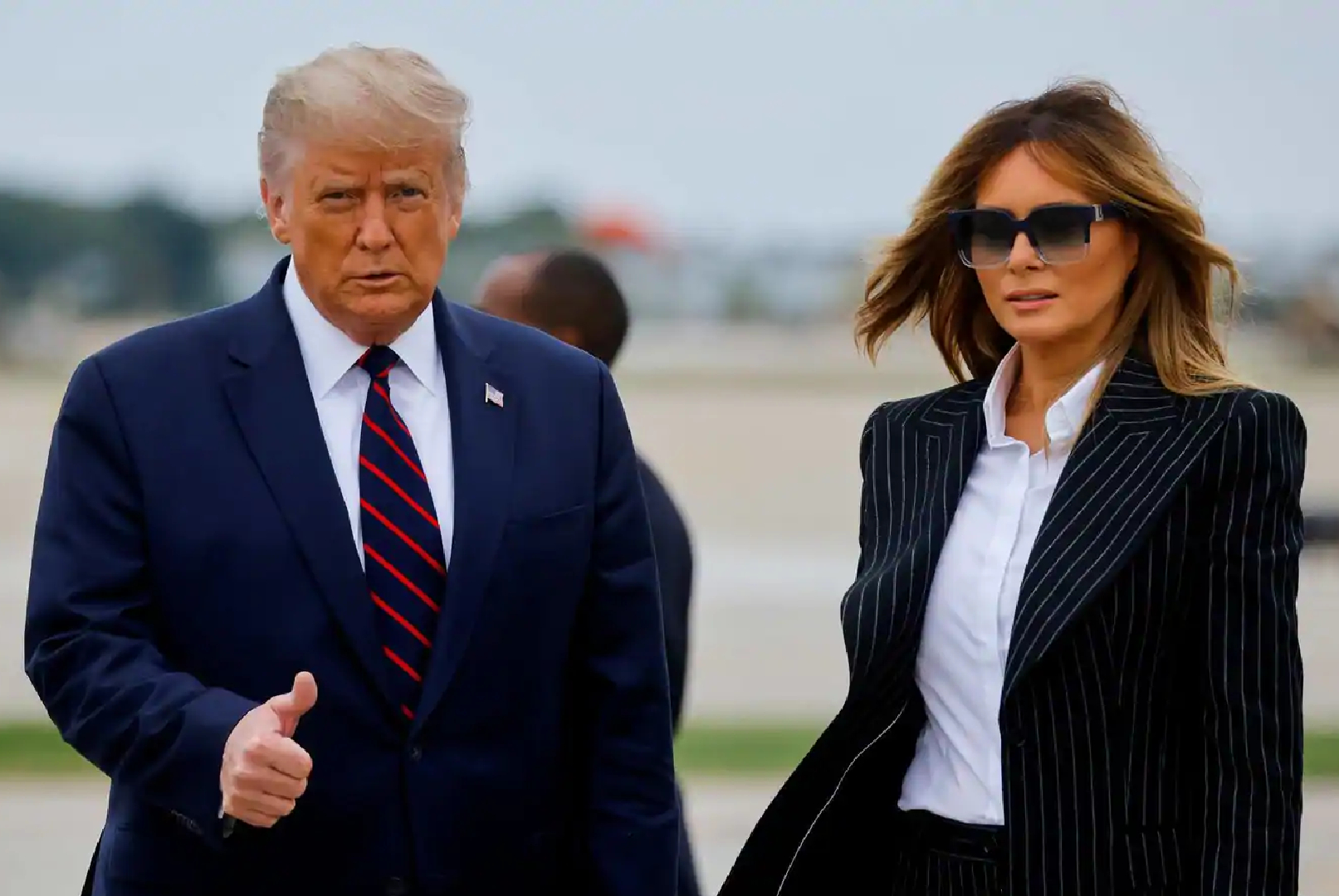 US President Donald Trump First Lady Melania Test Positive For Covid19