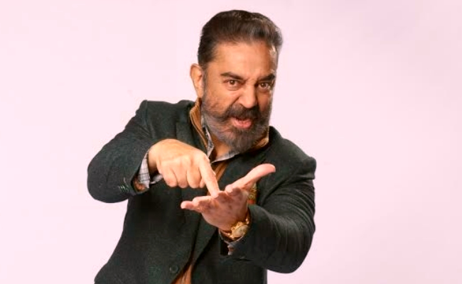 Kamal Haasan’s behind the scenes pics from Bigg Boss Tamil 4 go viral