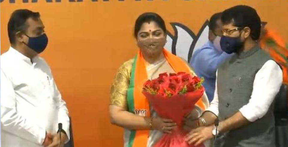 This is the reason i joined in BJP, Kushboo Opens Up