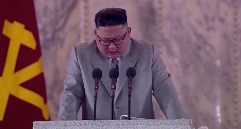 Kim Jong un emotional speech, tears, apology to North Korea people