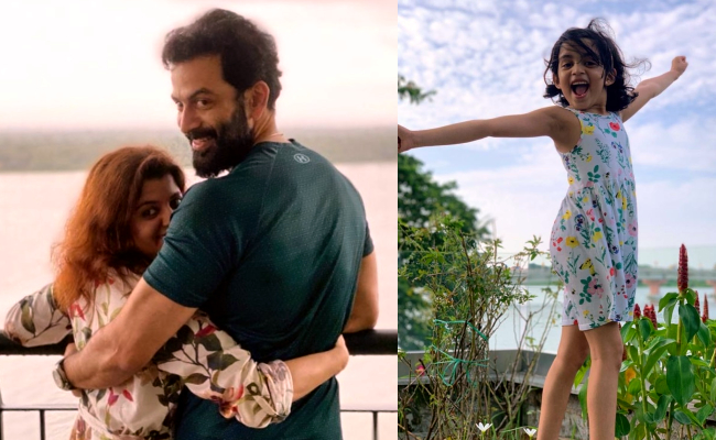 Prithviraj's daughter gives a special surprise on his birthday, Aadujeevitham themed cake pic go viral