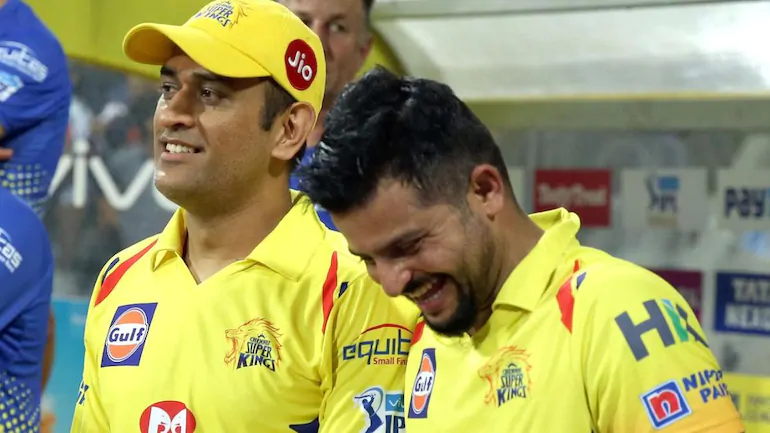 suresh raina wishes msdhoni ahead of his 200 ipl match cskvsrr