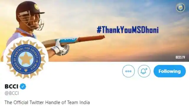bcci pays tribute to msdhoni as team india gears up first series