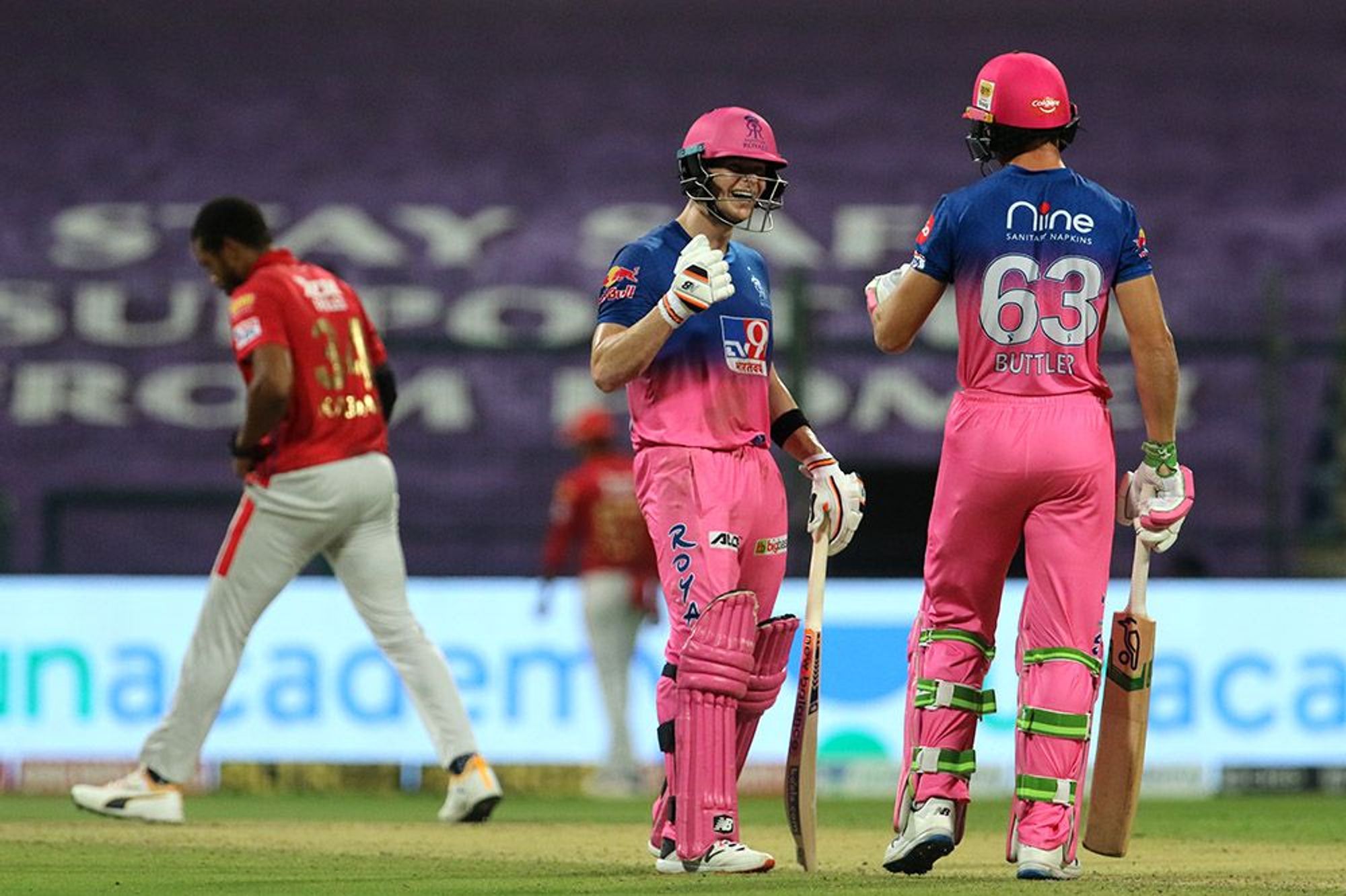 IPL 2020: RR cruise to 7 wicket win against KXIP