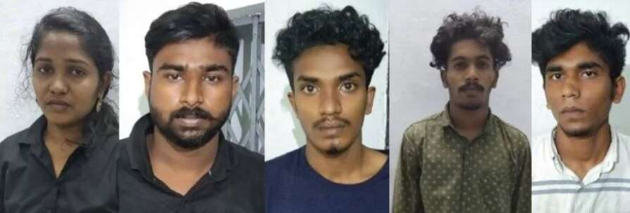 5 gang was nabbed for blackmailing a man with nude pictures in Kerala
