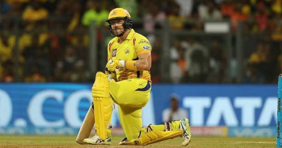 When watson broke the news of his retirement to CSK teammates