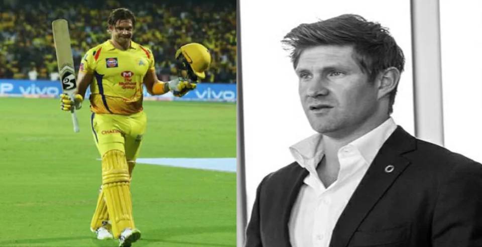 csk post heartfelt tribute for shane watson after his retirement 