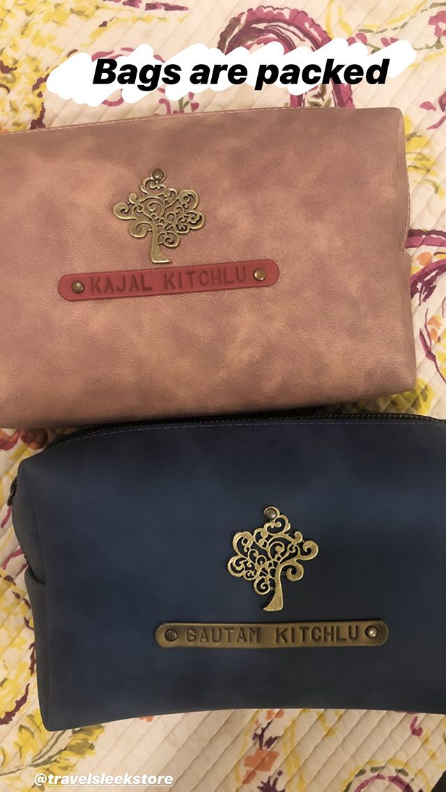 Kajal Aggarwal and hubby Gautham jets off for their honeymoon; shares pics