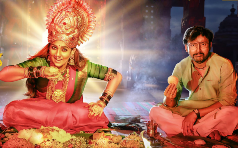Sunrisers Hyderabad Natarajan wishes Nayanthara Mookuthi Amman
