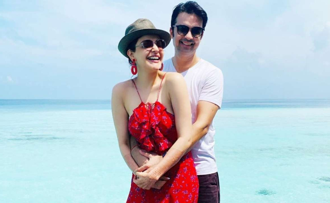 Kajal Aggarwal Honeymoon pics taken by husband Gautam